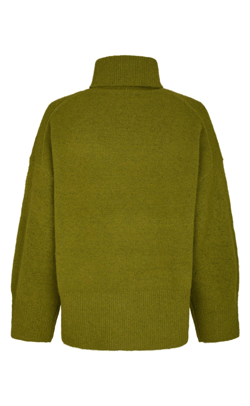 Neo Noir Genser - Naline - Sage Green